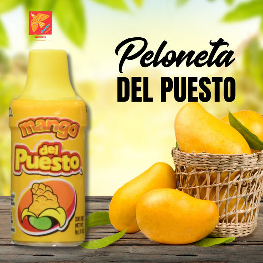 Del Puesto Mango Chili Lollipops – Sweet & Spicy Mexican Candy, 10ct