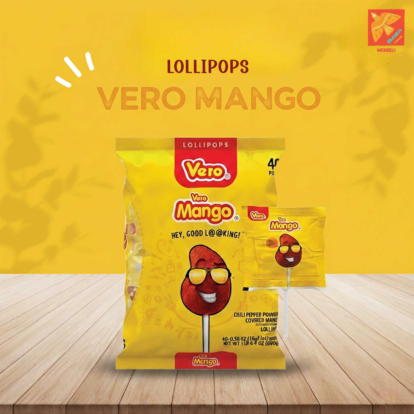 Vero Mango Y Chile Paleta – Spicy Sweet Mexican Mango Lollipops