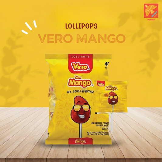 Vero Mango Y Chile Paleta – Spicy Sweet Mexican Mango Lollipops