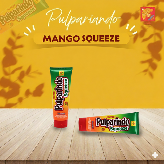 Pulparindo Squeeze Mango – Spicy & Sweet Mexican Tamarind Candy