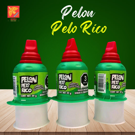 Pelon Pelo Rico Tamarind Candy – Sweet & Spicy Mexican Snack, 30g