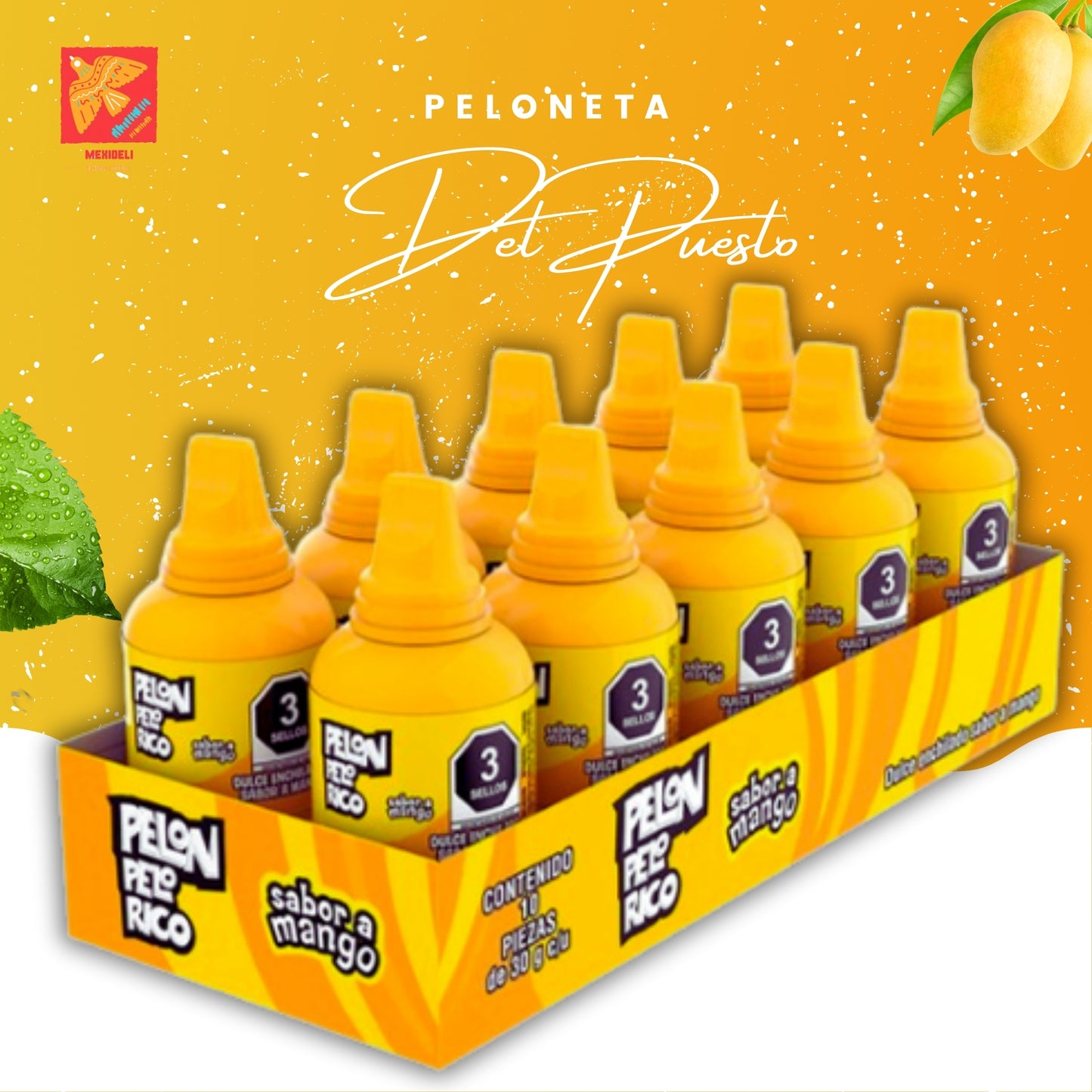 Pelon Pelo Rico Mango Candy – Sweet & Spicy Tamarind Mexican Treat