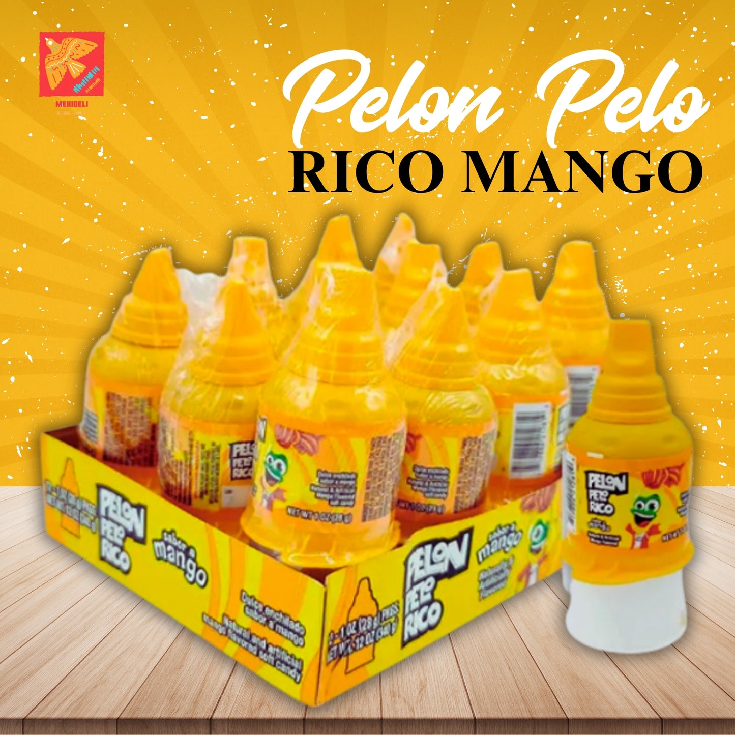 Pelon Pelo Rico Mango Candy – Sweet & Spicy Tamarind Mexican Treat