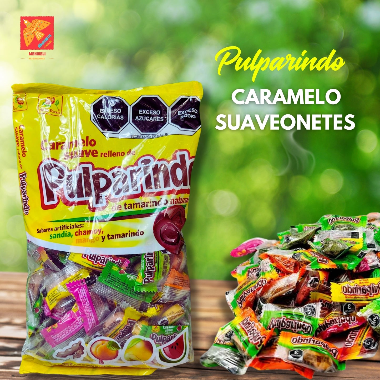 Pulparindo Caramelo Suave – Mexican Tamarind Candy Bag