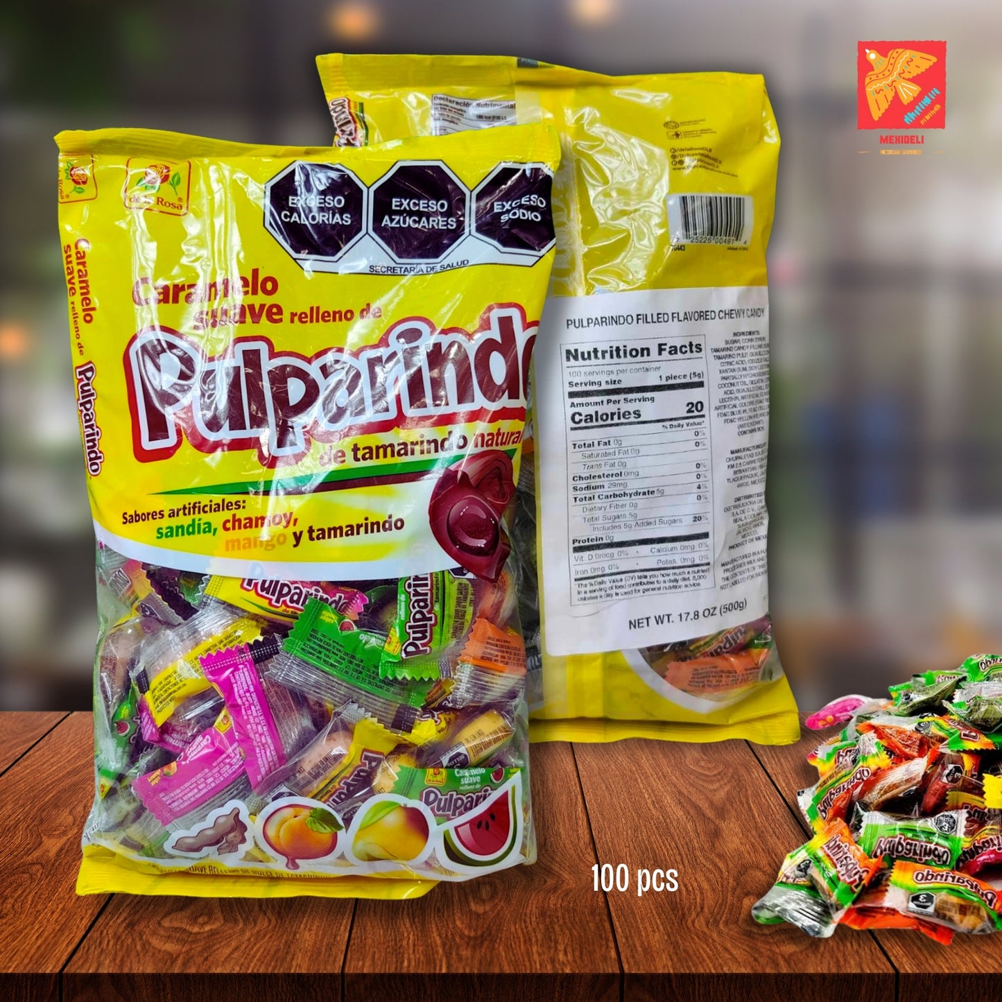 Pulparindo Caramelo Suave – Mexican Tamarind Candy Bag