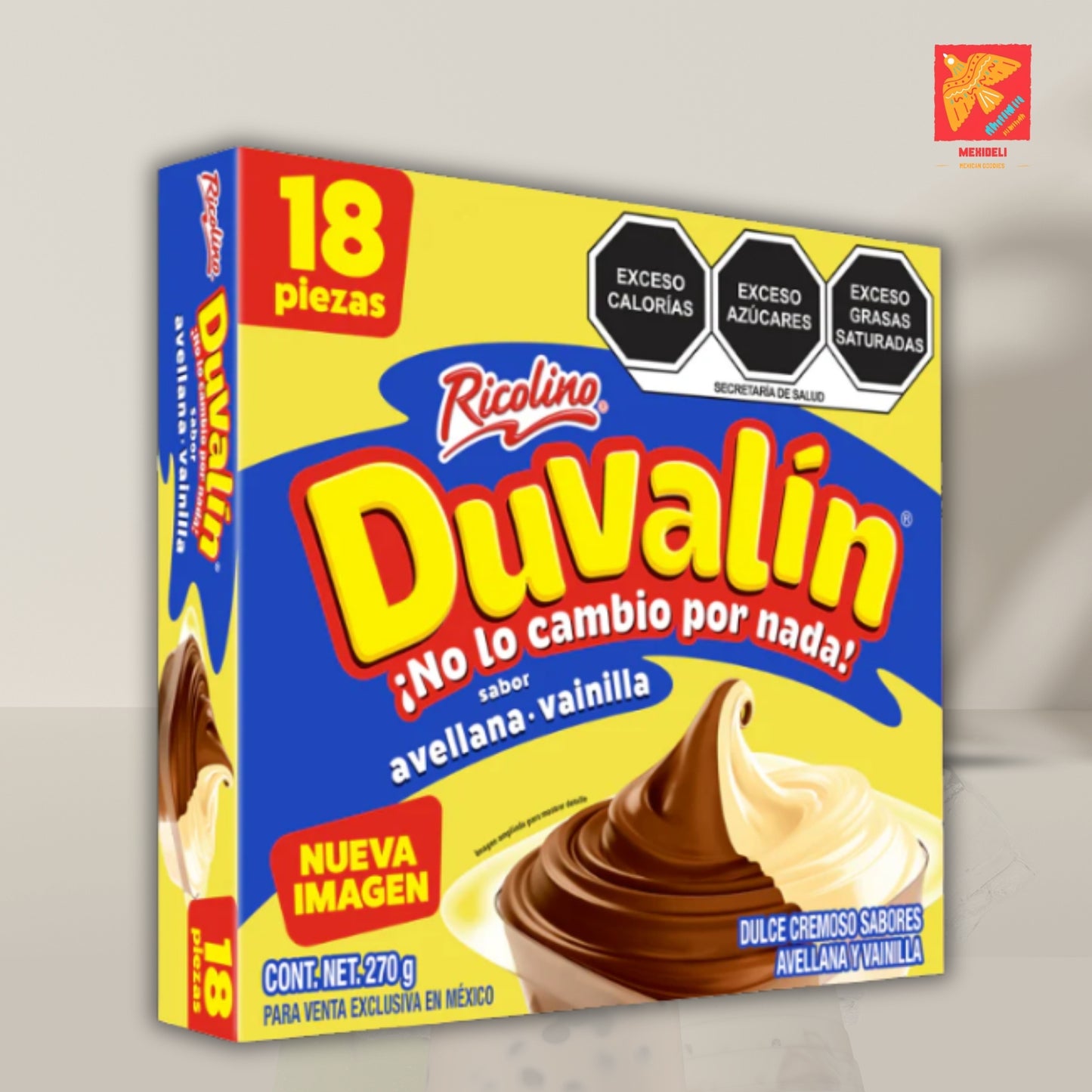 Ricolino Duvalin Chocolate & Strawberry Candy – Sweet Mexican Treat