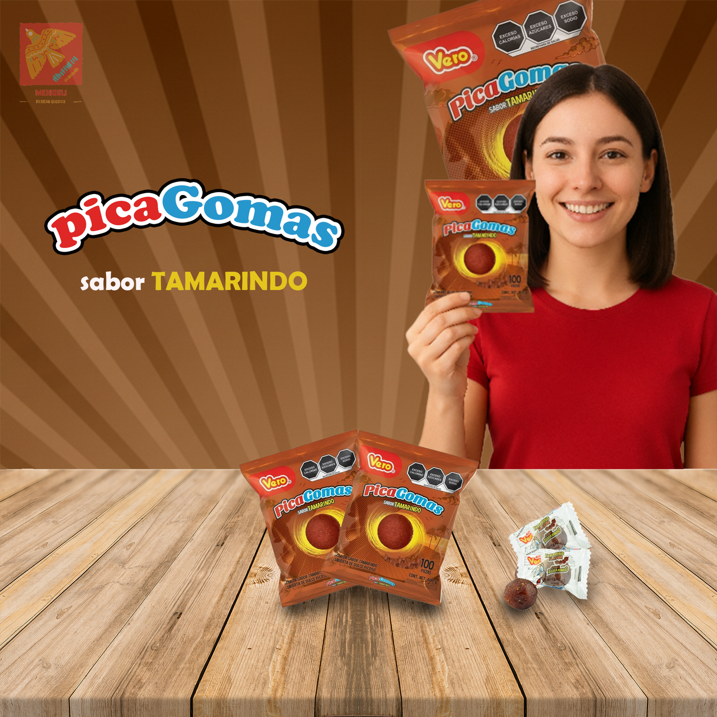 Pica Tamarindos Candy – Sweet & Spicy Mexican Tamarind Treats