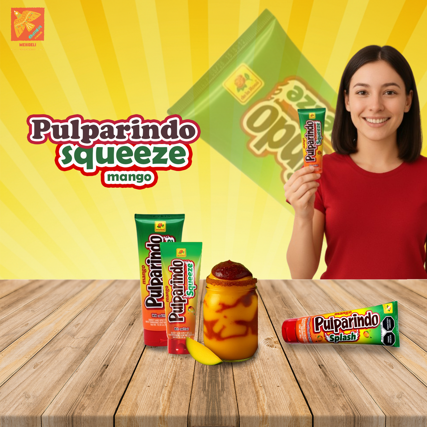 Pulparindo Squeeze Mango – Spicy & Sweet Mexican Tamarind Candy