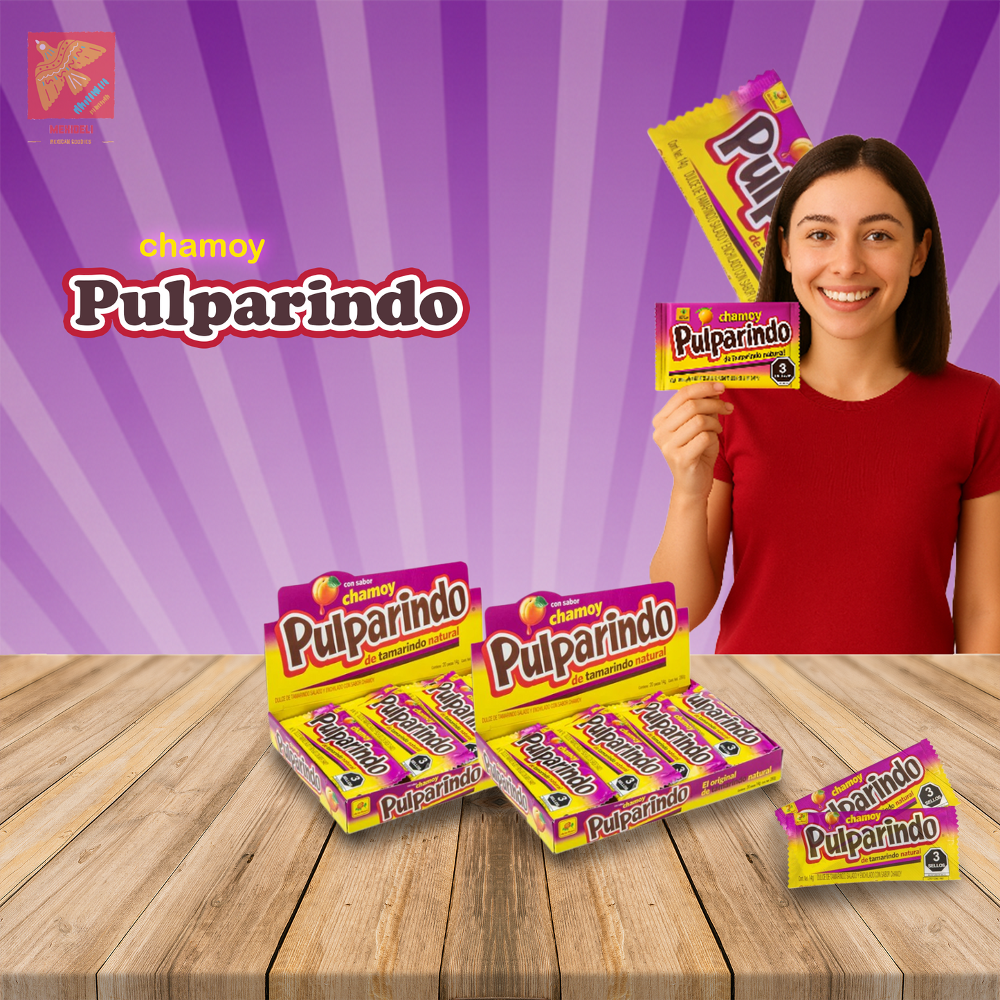 Pulparindo Chamoy Tamarind Candy – Spicy & Sweet Mexican Treats
