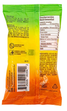 De La Rosa Pulparindo Tamarindots Mango – Spicy & Sweet Mexican Candy