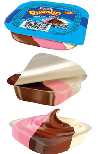 Ricolino Duvalin Tri-Flavor Candy – Chocolate & Strawberry Mexican Treat