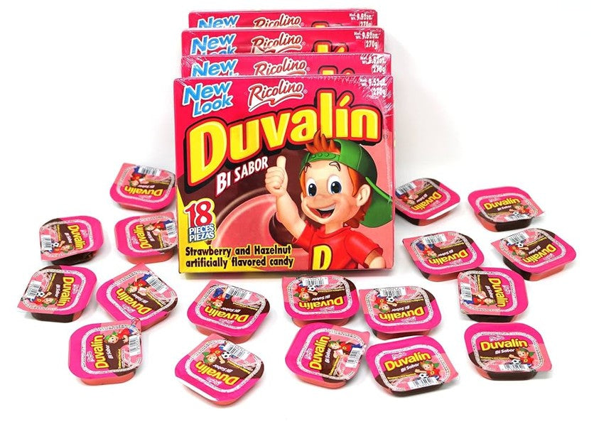Ricolino Duvalin Chocolate & Strawberry Candy – Sweet Mexican Treat