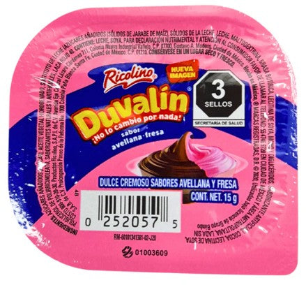 Ricolino Duvalin Chocolate & Strawberry Candy – Sweet Mexican Treat