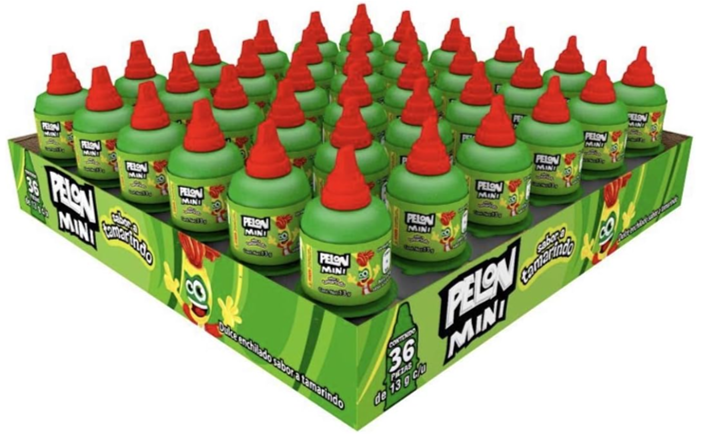 Pelon Pelo Rico Tamarind Candy – Mini Squeeze Mexican Treats, 36ct
