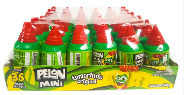 Pelon Pelo Rico Tamarind Candy – Mini Squeeze Mexican Treats, 36ct