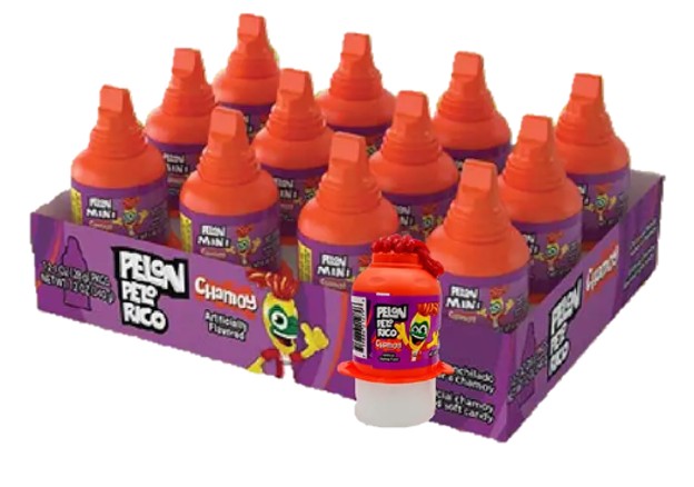 Pelon Pelo Rico Chamoy Candy – Spicy & Sour Mexican Treats, 12ct