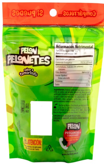 Pelon Pelo Rico Pelonetes – Spicy Tamarind Mexican Fruit Candy Snack