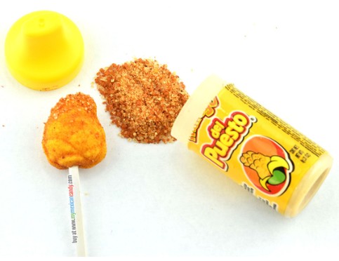 Del Puesto Mango Chili Lollipops – Sweet & Spicy Mexican Candy, 10ct