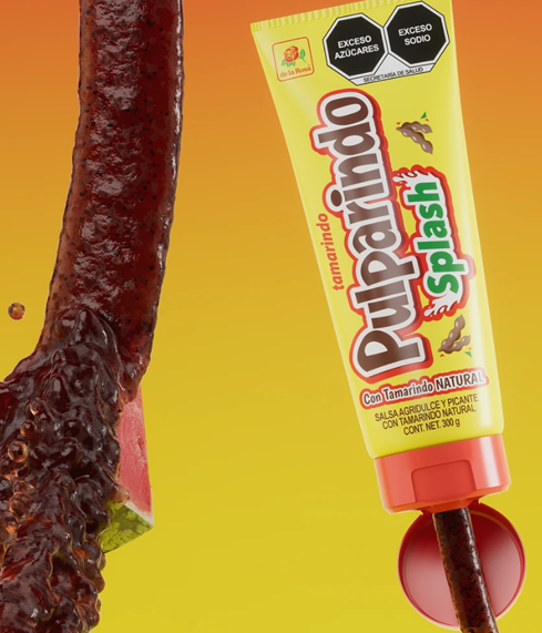 Pulparindo Splash Tamarind Candy – Spicy & Tangy Mexican Treats