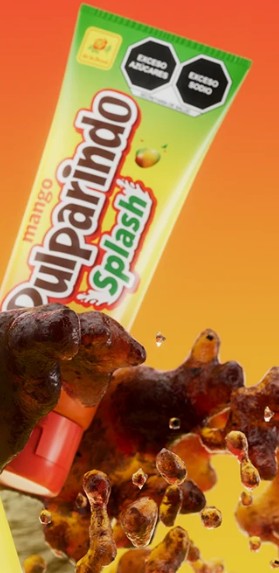 Pulparindo Splash Mango – Spicy & Sweet Mexican Tamarind Candy