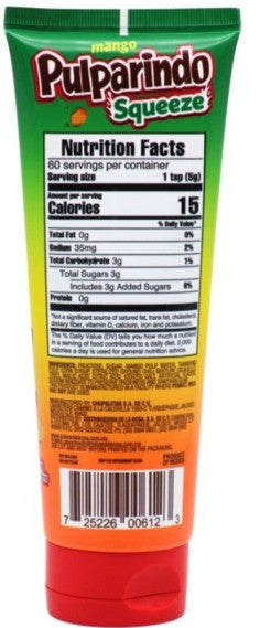 Pulparindo Squeeze Mango – Spicy & Sweet Mexican Tamarind Candy