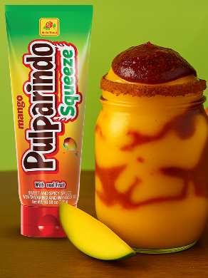Pulparindo Squeeze Mango – Spicy & Sweet Mexican Tamarind Candy