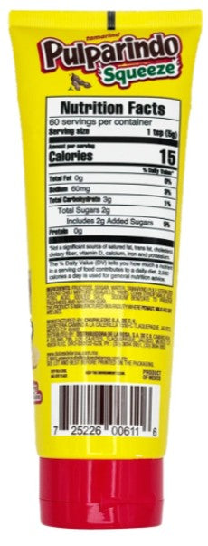 Pulparindo Squeeze Tamarindo – Sweet & Spicy Mexican Tamarind Candy
