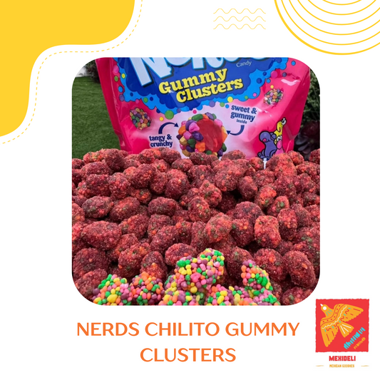 Nerds Chilito – Spicy Tangy Gummy Clusters Candy | Mexican Snacks