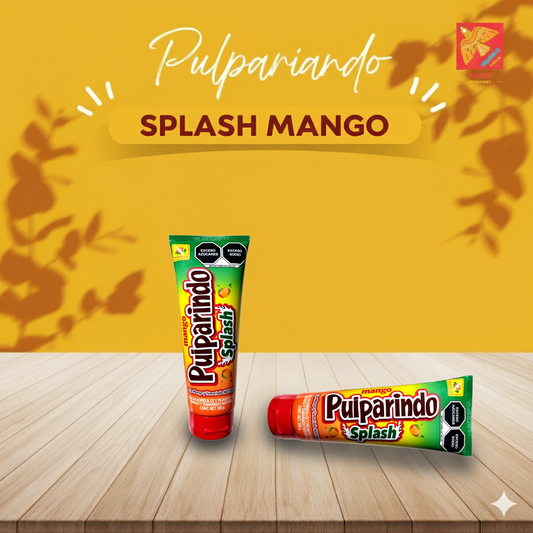 Pulparindo Splash Mango – Spicy & Sweet Mexican Tamarind Candy