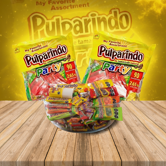 Pulparindo Party Bag – Sweet & Spicy Mexican Tamarind Candy Mix