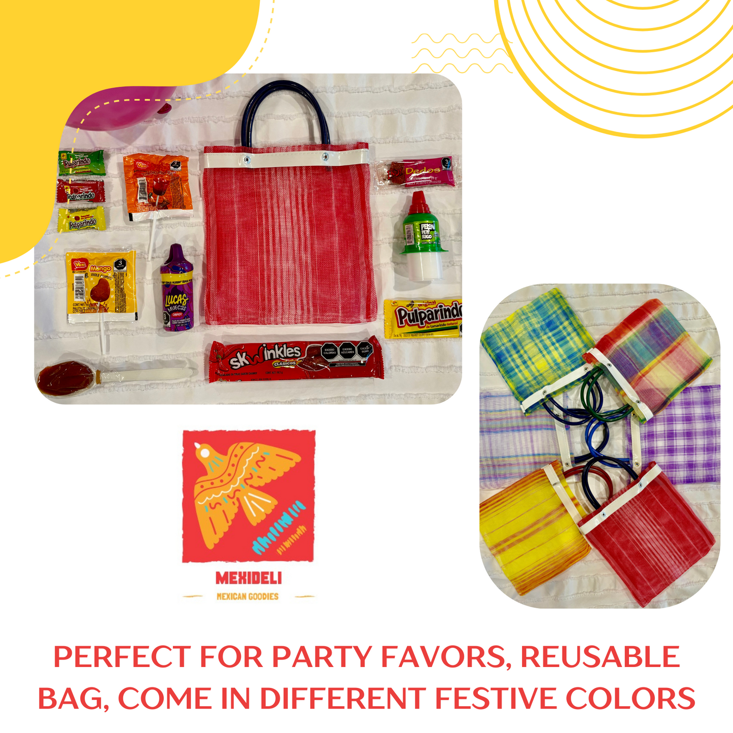 Assorted Mexican Candy Bag – Spicy & Sweet Mexican Treats (6 Pack)