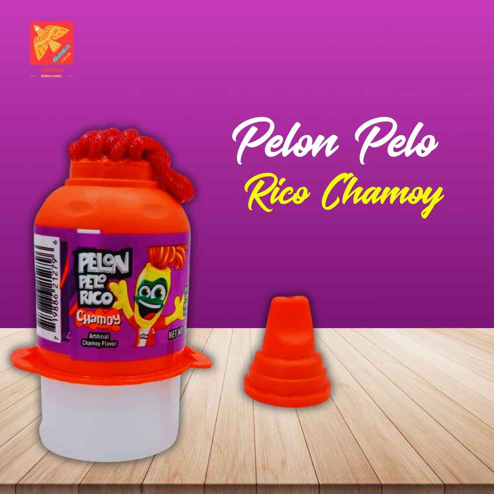 Pelon Pelo Rico Chamoy Candy – Spicy & Sour Mexican Treats, 12ct – MexiDeli