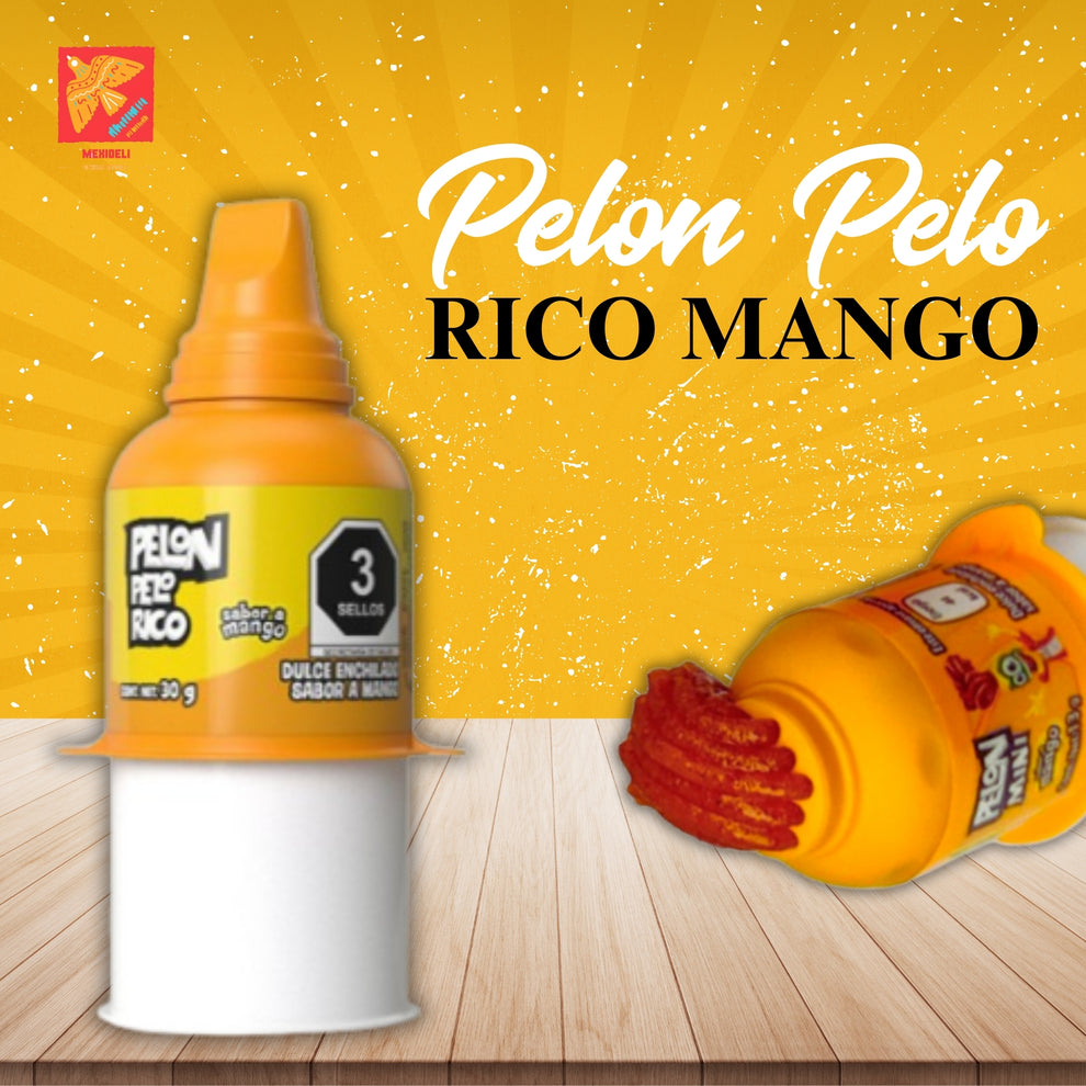 Pelon Pelo Rico Mango Candy – Sweet & Spicy Tamarind Mexican Treat ...